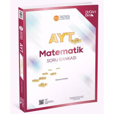 Üç Dört Beş Yayınları 2026 AYT Matematik Soru Bankası
