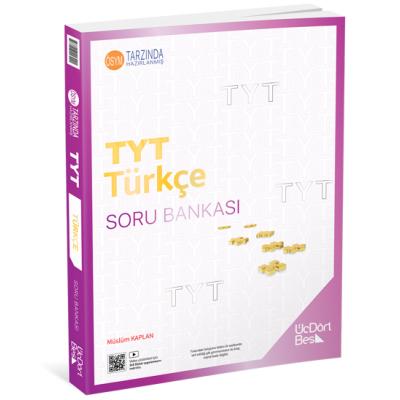 Üç Dört Beş Yayınları 2026 TYT Türkçe Soru Bankası