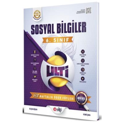 Ulti Yayınları 6. Sınıf Sosyal Bilgiler Haftalık Ödev Föyleri