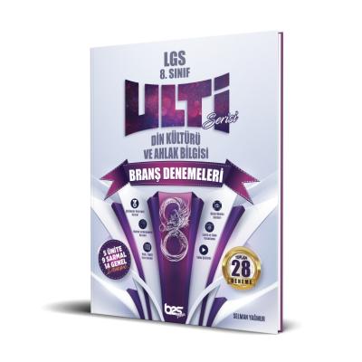 Ulti Yayınları 8. Sınıf Lgs Din Kültürü Ve Ahlak Bilgisi Ulti Serisi Branş Denemeleri