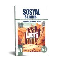 Ulti Yayınları AYT Sosyal Bilimler 1 15 x 16 Branş Denemeleri