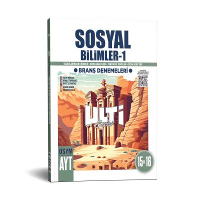Ulti Yayınları AYT Sosyal Bilimler 1 15 x 16 Branş Denemeleri