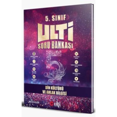 Ulti Yayınları 5. Sınıf 2025 Din Kültürü ve Ahlak Bilgisi Soru Bankası