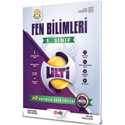 Ulti Yayınları 5. Sınıf 2025 Fen Bilimleri Haftalık Ödev Föyleri