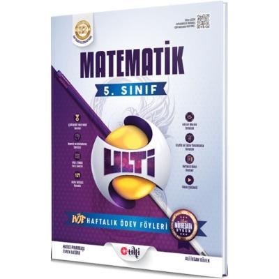 Ulti Yayınları 5. Sınıf 2025 Matematik Haftalık Ödev Föyleri
