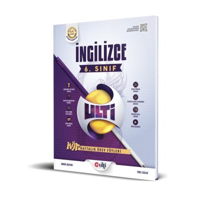 Ulti Yayınları 6. Sınıf İngilizce Haftalık Ödev Föyleri