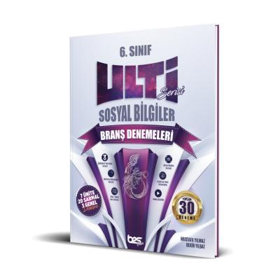 Ulti Yayınları 6. Sınıf Sosyal Bilgiler Ulti Serisi Denemeleri