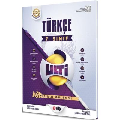 Ulti Yayınları 7. Sınıf Türkçe Haftalık Ödev Föyleri