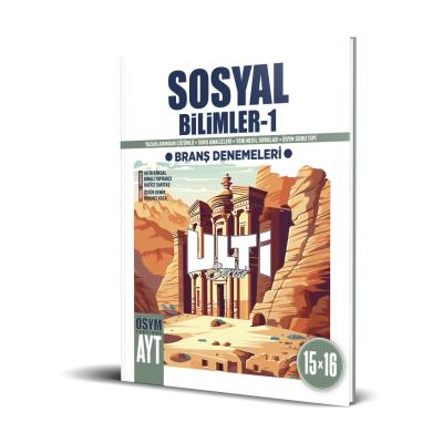 Ulti Yayınları AYT Sosyal Bilimler 1 Branş Denemeleri
