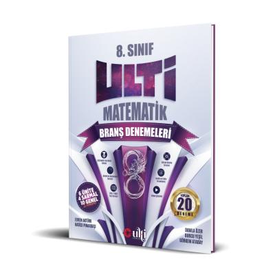 Ulti Yayınları LGS 8. Sınıf  Matematik Branş Denemeleri