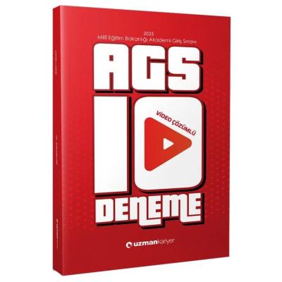Uzman Kariyer Yayınları MEB-AGS 10 Deneme Çözümlü