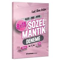 Uzman Kariyer Yayınları KPSS ALES DGS Sözel Mantık 8x15 Deneme Video Çözümlü - Umut Cihan Arslan