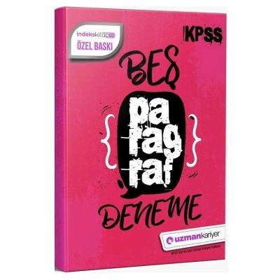Uzman Kariyer Yayınları KPSS Paragraf 5 Deneme