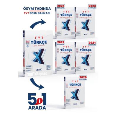X Ray Yayınları Son 5 Yıl Analizli ÖSYM Tadında TYT Türkçe Soru Bankası