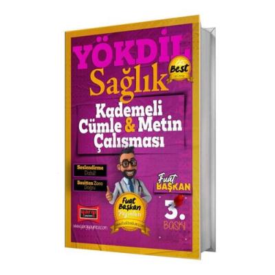 Yargı Yayınları  YÖKDİL Sağlık Kademeli Cümle & Metin Çalışması 3.Baskı