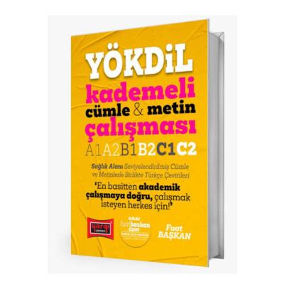 Yargı Yayınları YÖKDİL Kademeli Cümle & Metin Çalışması A1 A2 B1 B2 C1 C2