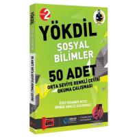 Yargı Yayınları YÖKDİL Sosyal Bilimler 50 Adet Orta Seviye Renkli Çeviri Okuma Çalışması