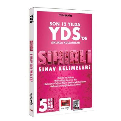 Yargı Yayınları YDS İçin Son 12 Yılda Sıklıkla Kullanılan Sihirli Sınav Kelimeleri (+5 Deneme İlaveli)