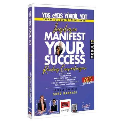 Yargı Yayınları YDS eYDS YÖKDİL YDT İngilizce Manifest Your Success Reading Comprehension Soru Bankası
