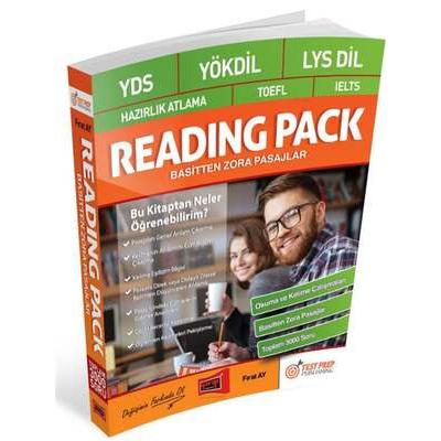 Yargı Yayınları YDS YÖKDİL LYS DİL Hazırlık Atlama TOEFL IELTS Reading Pack Basitten Zora Pasajlar