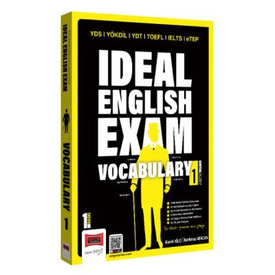 Yargı Yayınları YDS YÖKDİL YDT TOEFL IELTS eTep Ideal English Exam Vocabulary 1 (Orta Düzey)