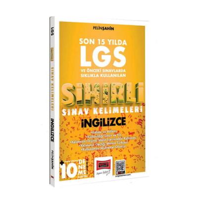 Yargı Yayınları LGS 8.Sınıf Son 15 Yılda Sıklıkla Kullanılan Sihirli Sınav Kelimeleri (İngilizce)