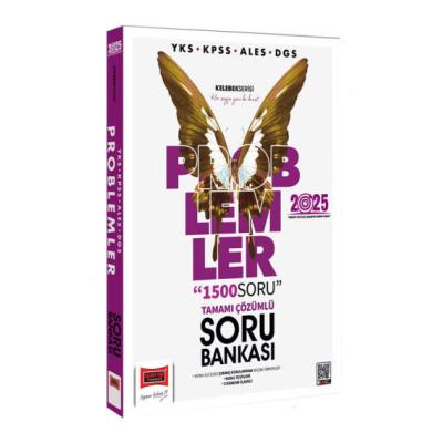 Yargı Yayınları 2025 YKS KPSS ALES DGS Kelebek Serisi Tamamı Çözümlü Problemler Soru Bankası