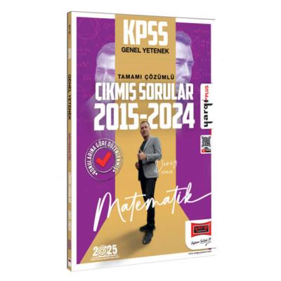 Yargı Yayınları 2025 KPSS Genel Yetenek Matematik 2015-2024 Konularına Göre Düzenlenmiş Tamamı Çözümlü Çıkmış Sorular