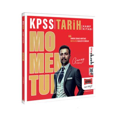 Yargı Yayınları 2025 KPSS Genel Kültür Momentum Tarih Kamp Kitabı
