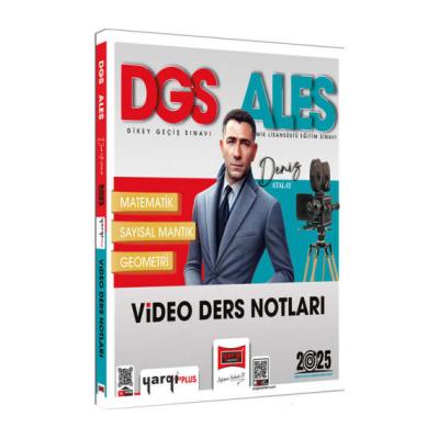 Yargı Yayınları 2025 DGS ALES Matematik Sayısal Mantık Geometri Video Ders Notları (Deniz Atalay)