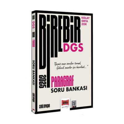 Yargı Yayınları 2025 DGS Birebir Serisi Kolay-Orta-Zor Paragraf Soru Bankası