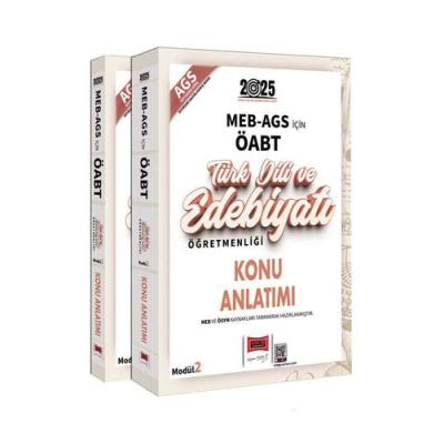 Yargı Yayınları 2025 MEB-AGS ÖABT Türk Dili ve Edebiyatı Öğretmenliği Konu Anlatımı