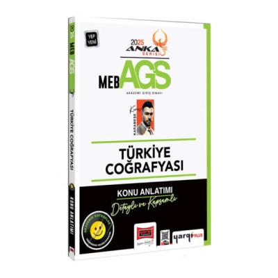 Yargı Yayınları 2025 MEB-AGS Anka Serisi Türkiye Coğrafyası Konu Anlatımı