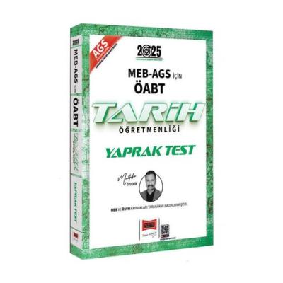 Yargı Yayınları 2025 MEB-AGS ÖABT Tarih Öğretmenliği Yaprak Test