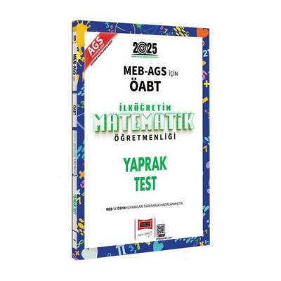 Yargı Yayınları 2025 MEB AGS ÖABT İlköğretim Matematik Öğretmenliği Yaprak Test