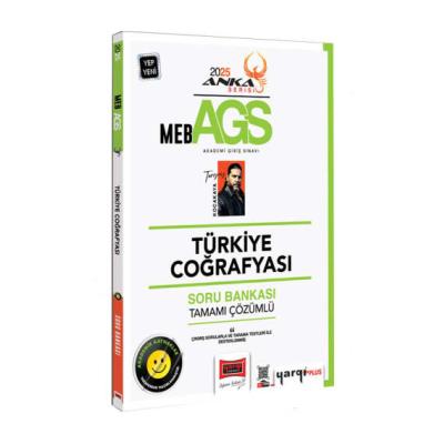 Yargı Yayınları 2025 MEB-AGS Anka Serisi Türkiye Coğrafyası Tamamı Çözümlü Soru Bankası