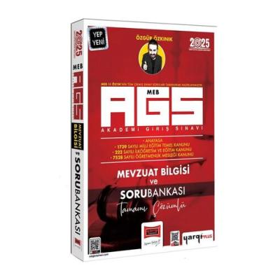 Yargı Yayınları 2025 MEB-AGS Mevzuat Bilgisi ve Tamamı Çözümlü Soru Bankası