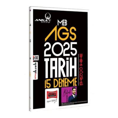 Yargı Yayınları 2025 MEB-AGS Anka Serisi Tarih Tamamı Çözümlü 15 Deneme