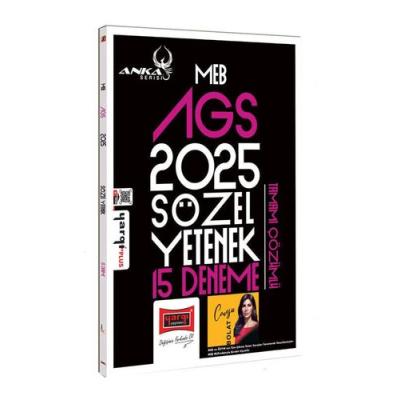 Yargı Yayınları 2025 MEB-AGS Anka Serisi Sözel Yetenek Tamamı Çözümlü 15 Deneme