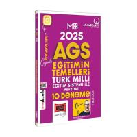 Yargı Yayınları 2025 MEB-AGS Eğitimin Temelleri Türk Milli Eğitim Sistemi ile Mevzuatı 10 Deneme
