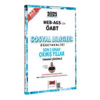 Yargı Yayınları 2025 MEB-AGS ÖABT Sosyal Bilgiler Öğretmenliği Son 5 Sınav Çıkmış Yıllar