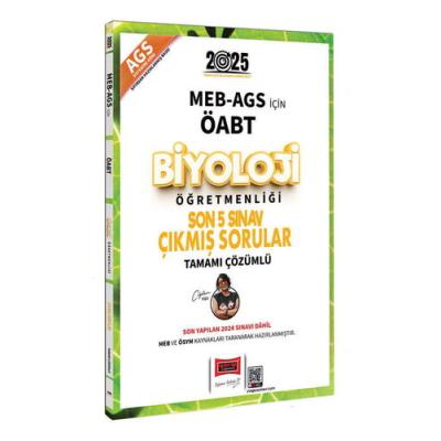 Yargı Yayınları 2025 MEB-AGS ÖABT Biyoloji Öğretmenliği Son 5 Sınav Çıkmış Sorular