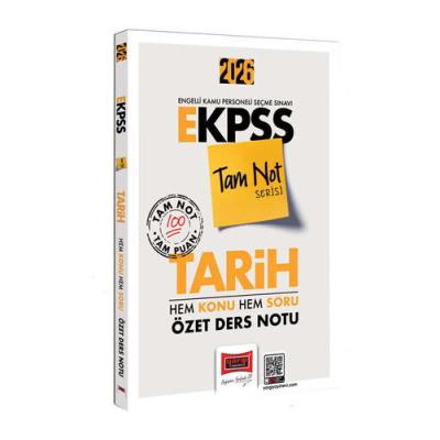 Yargı Yayınları 2026 E KPSS Tam Not Serisi Tarih Hem Konu Hem Soru Özet Ders Notu