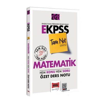 Yargı Yayınları 2026 E KPSS Tam Not Serisi Matematik Hem Konu Hem Soru Özet Ders Notu