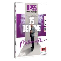 Yargı Yayınları 2025 KPSS Genel Yetenek Tamamı Çözümlü Matematik 15 Deneme