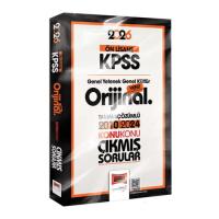 Yargı Yayınları 2026 KPSS Ön Lisans GK-GY Orijinal 2010-2024 Konu Konu Çıkmış Sorular