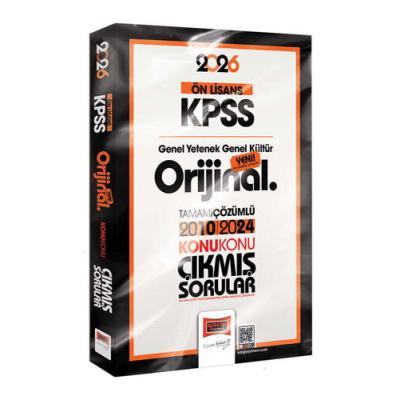 Yargı Yayınları 2026 KPSS Ön Lisans GK-GY Orijinal 2010-2024 Konu Konu Çıkmış Sorular