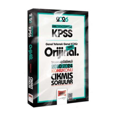 Yargı Yayınları 2026 KPSS Lise-Ortaöğretim GK-GY Orijinal 2010-2024 Konu Konu Çıkmış Sorular