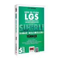 Yargı Yayınları LGS 8.Sınıf Türkçe Son 20 Yılda Sıklıkla Kullanılan Sihirli Sınav Kelimeleri