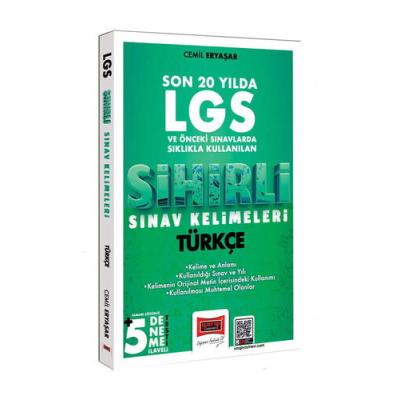 Yargı Yayınları LGS 8.Sınıf Türkçe Son 20 Yılda Sıklıkla Kullanılan Sihirli Sınav Kelimeleri